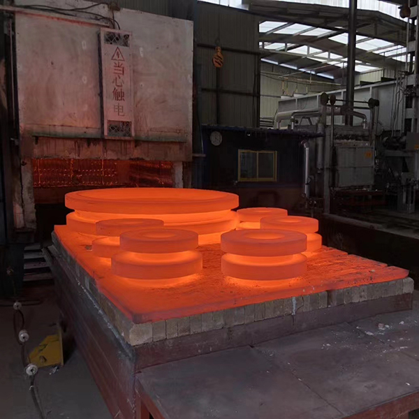 254 SMO Flanges solution heat treatment